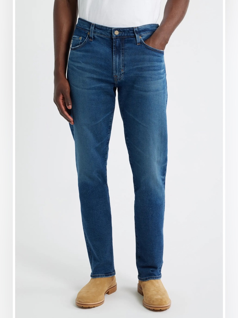 AG Men’s Everett Slim Straight Leg Jeans 33x32